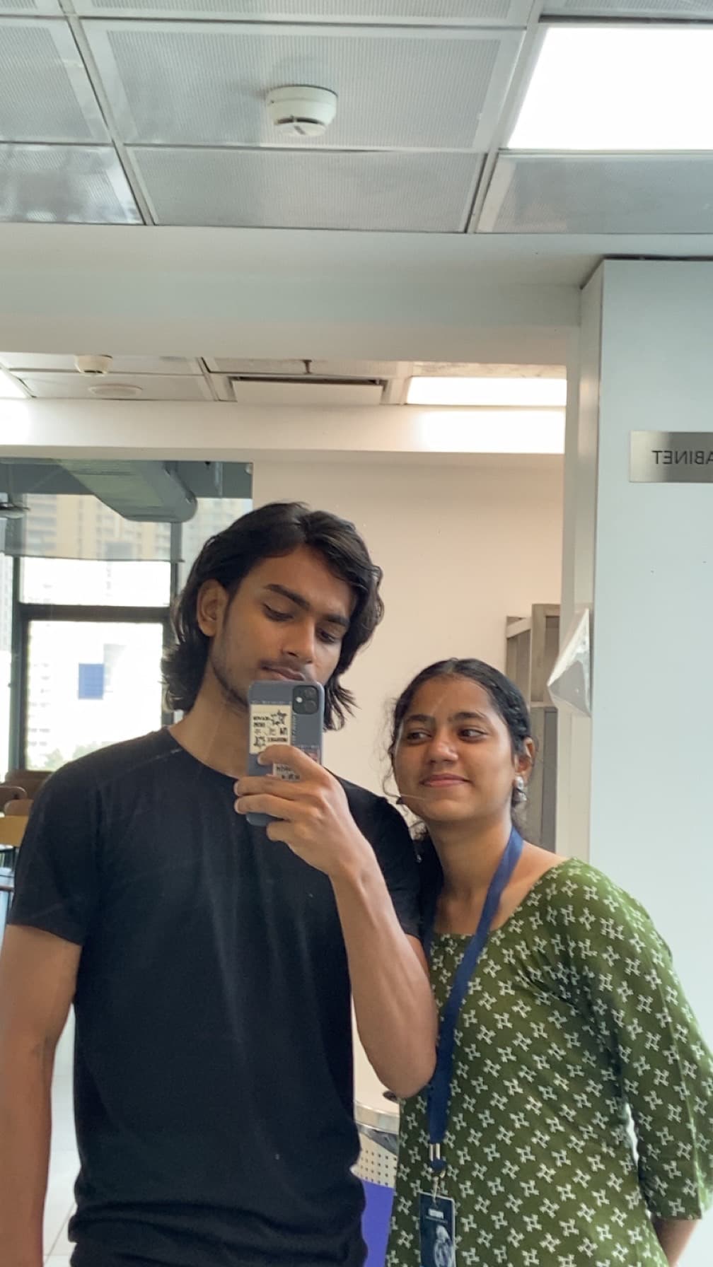 Mirror selfie