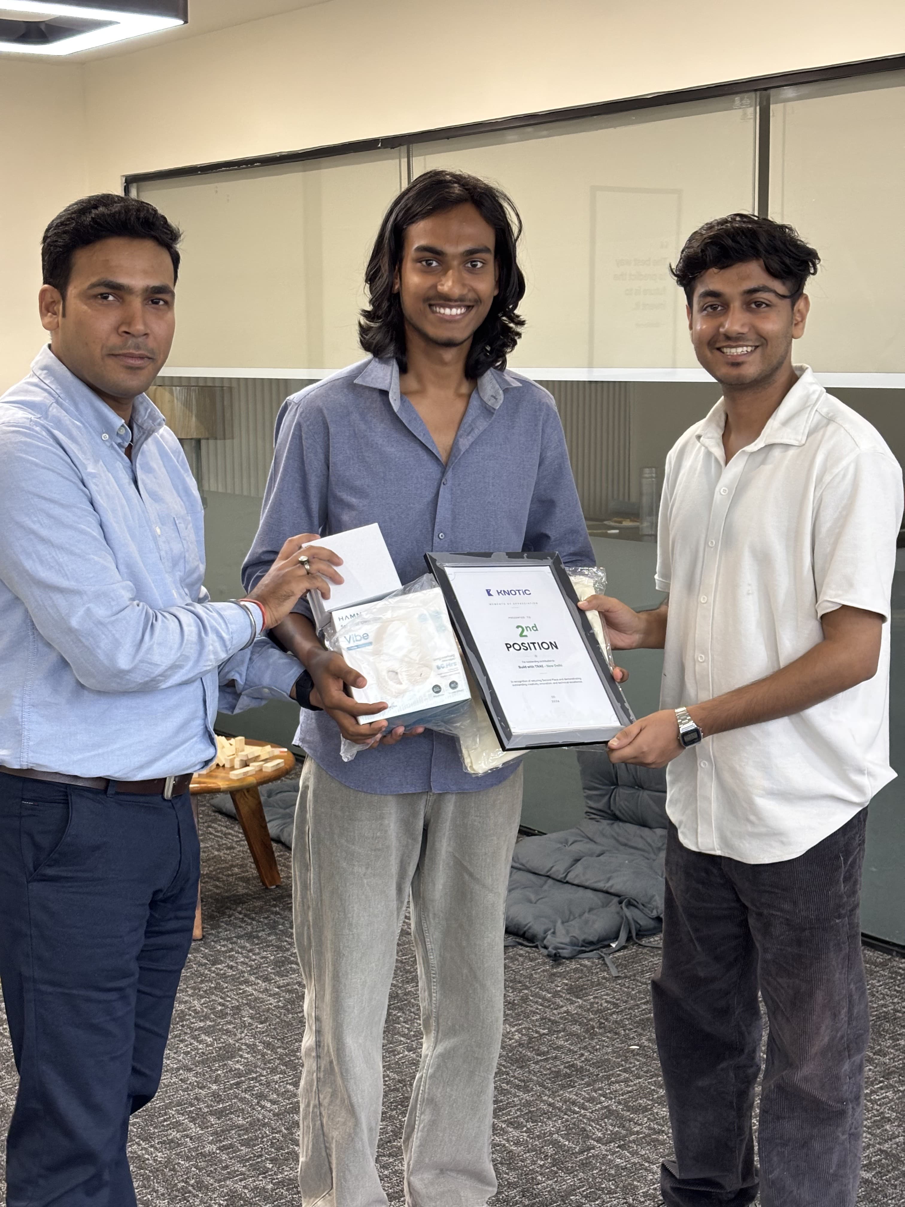 Receiving 2nd Position